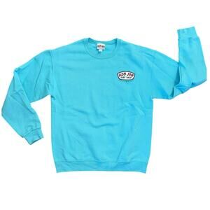 Ron Jon Surf Shop Key West Light Blue Crew Neck Sweatshirt Size Med. NWOT